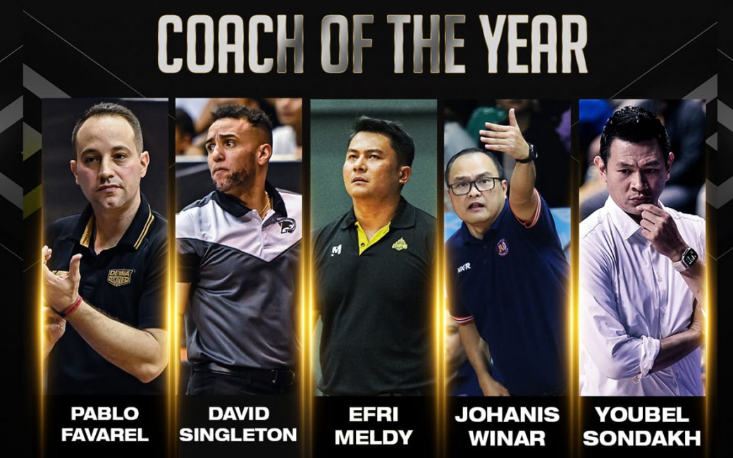 Daftar Nominasi IBL Coach of The Year 2024