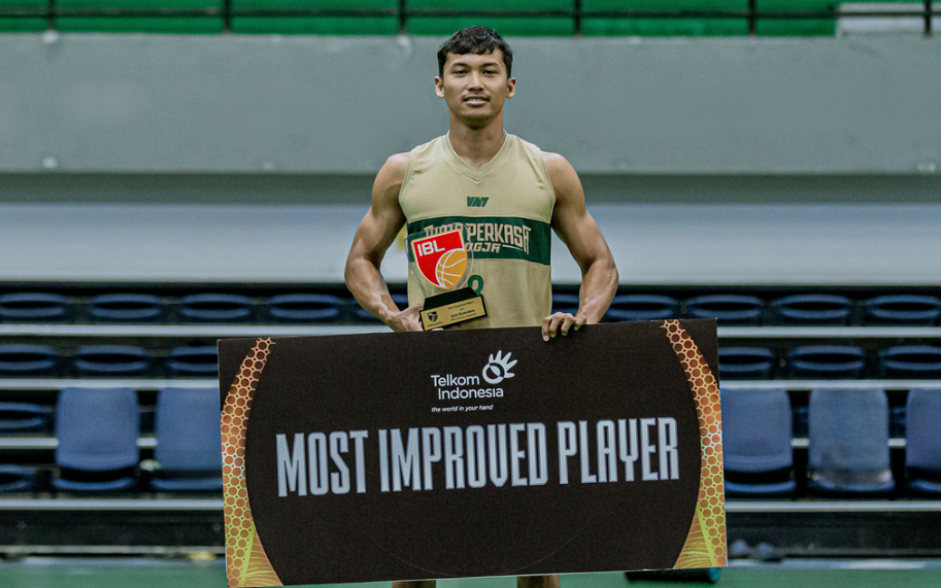 Avin Kurniawan IBL Most Improved Player 2024