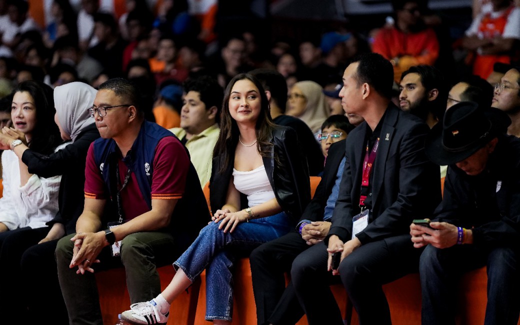 Caitlin Halderman Tunjukkan Dukungan di Tengah Ketatnya Final IBL 2025